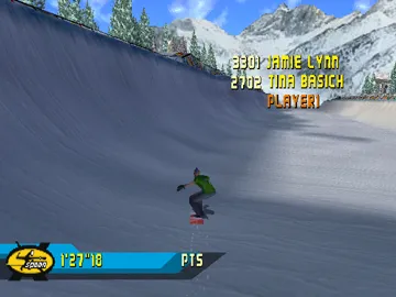 X Games Pro Boarder (US) screen shot game playing